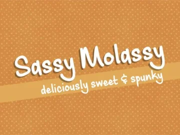 Sassy Molassy font
