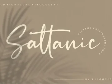 Sattanic Script Font