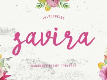 Savira Script Font