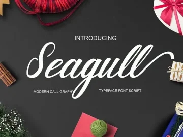 Seagull Script Font – Fonte Grátis Seagull Script Font