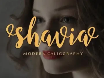 Shavia Script Font