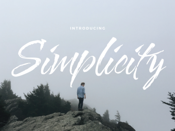 Simplicity Script Font