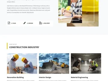 SKT Construction Lite - Free Responsive Construction