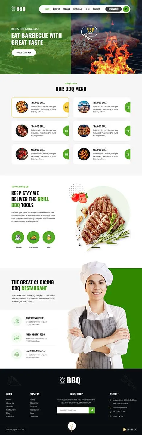 SKT GrillHouse Lite - Free Barbecue