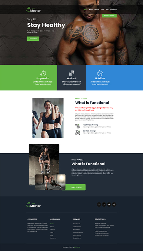 SKT Gym Master - Free Physical Fitness
