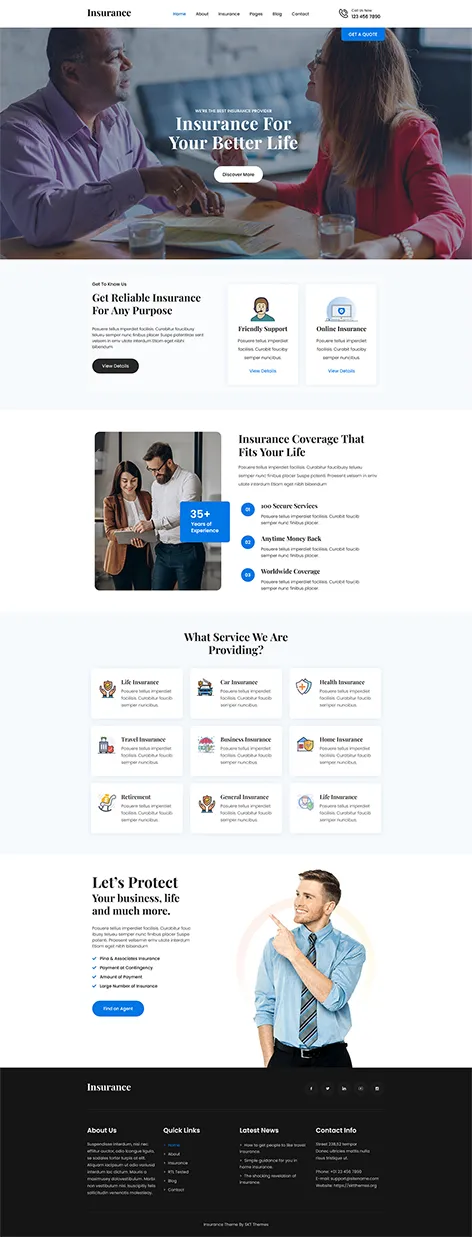 SKT Insurance - Free Insurance Company