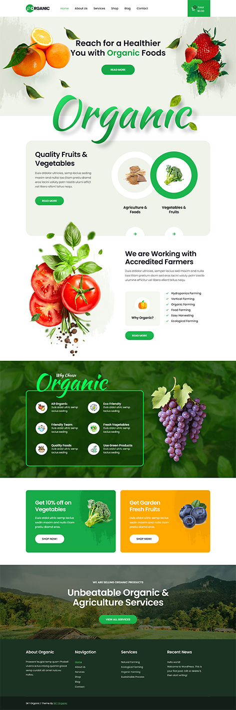 SKT Organic - Free Organic Shop