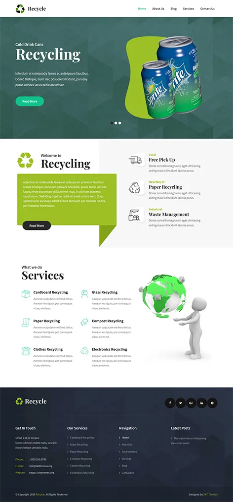 SKT Recycle Lite - Free Environmental