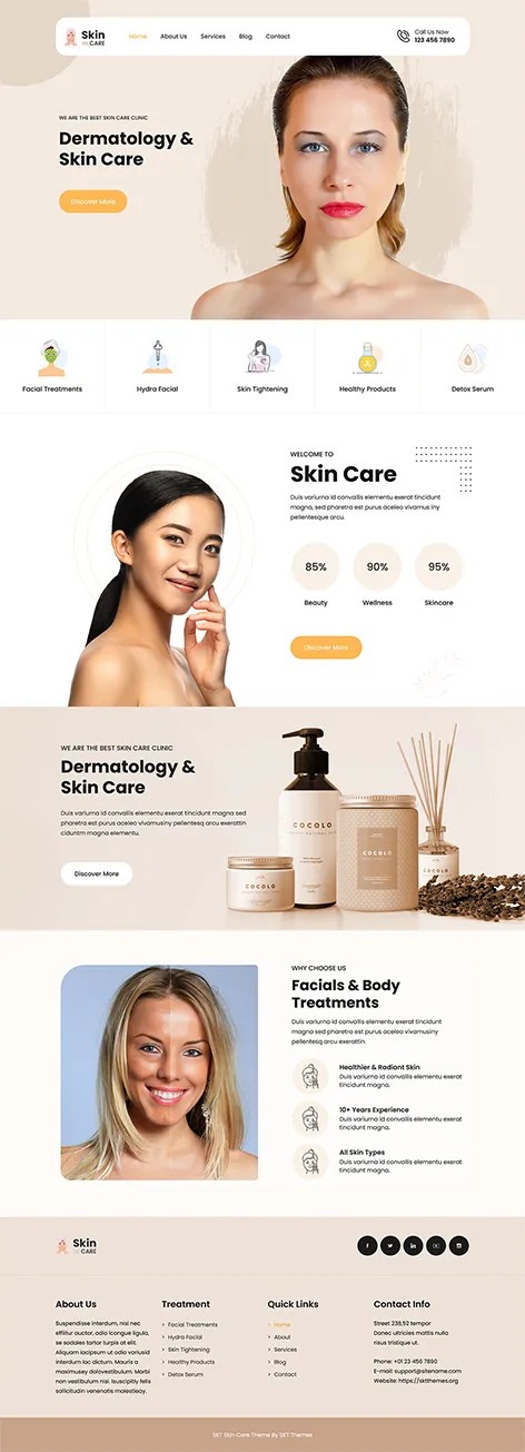SKT Skin Care - Free Dermatology Clinic
