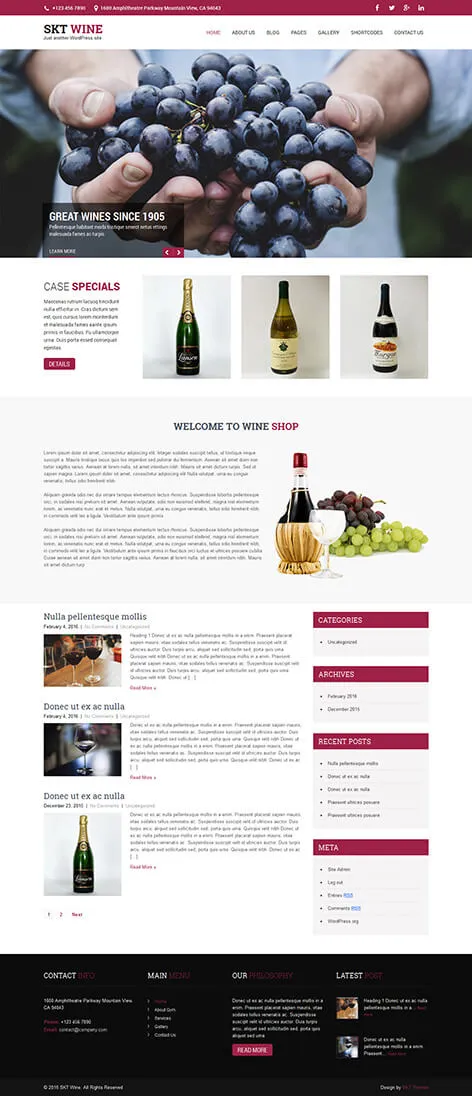 SKT Wine - Free Wine and Brewery