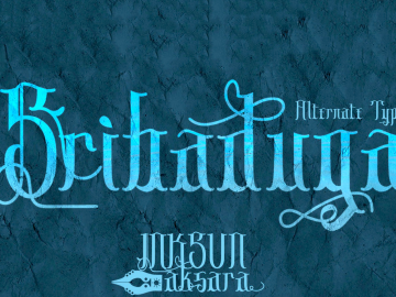Sribaduga Font