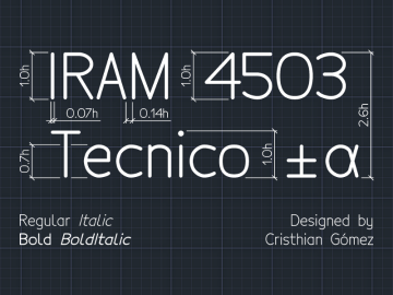 Tecnico Typeface