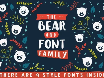 The Bear Font Family