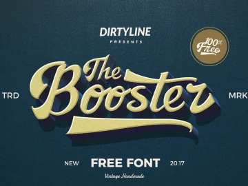 The Booster Typeface