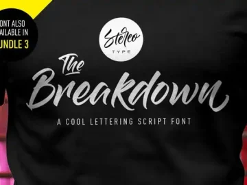 The Breakdown Script Font
