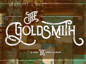 The Goldsmith Vintage font