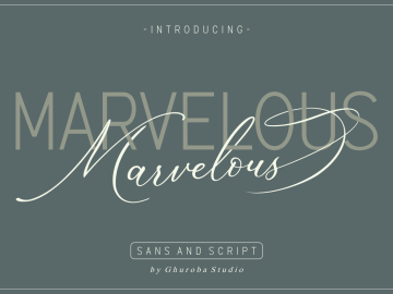 The Marvelous Font Duo