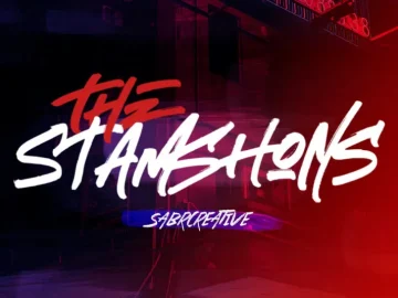 The Stamshons Brush Font – Fonte Grátis The Stamshons Brush Font