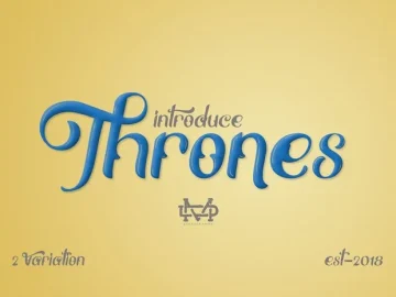 Thrones Font