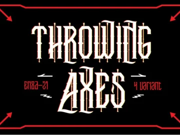 Throwing Axes Font