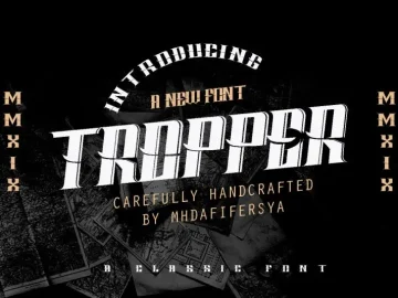 Tropper Typeface