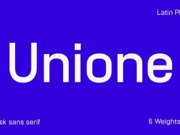 Unione Sans Font Family