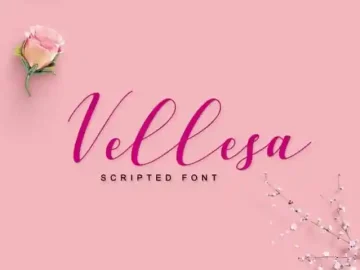 Vellesa Script Font