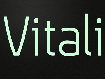 Vitali Font Family