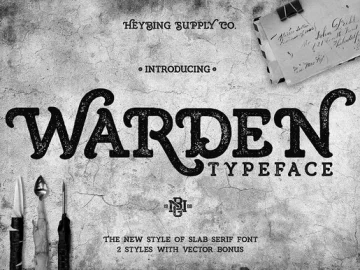 Warden Typeface