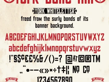 York Baile Hill Font