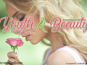 Youth and Beauty Font