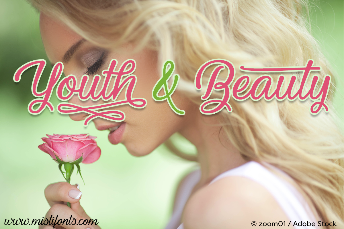 Youth and Beauty Font
