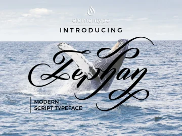 Zephan Script Font